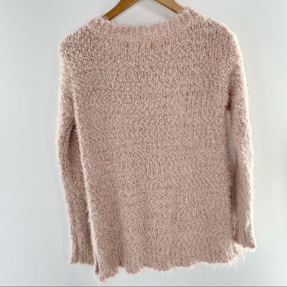 Rhapsody blush pink chunky sweater - Picture 5 of 8